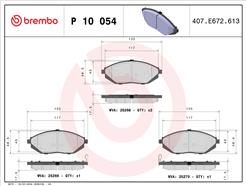 BREMBO P 10 054