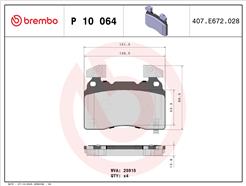 BREMBO P 10 064