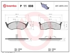 BREMBO P 11 008