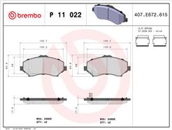 BREMBO P 11 022
