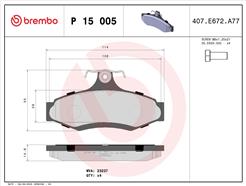 BREMBO P 15 005