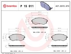 BREMBO P 15 011