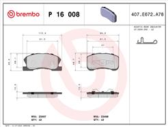 BREMBO P 16 008
