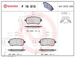 BREMBO P 16 013