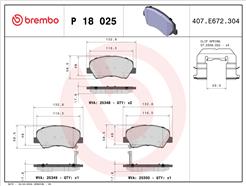 BREMBO P 18 025