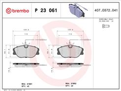 BREMBO P 23 061