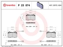 BREMBO P 23 074