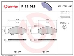 BREMBO P 23 092