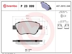 BREMBO P 23 099