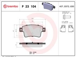 BREMBO P 23 104
