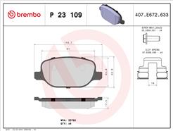 BREMBO P 23 109