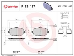 BREMBO P 23 127