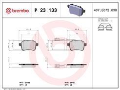 BREMBO P 23 133