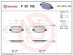 BREMBO P 23 152