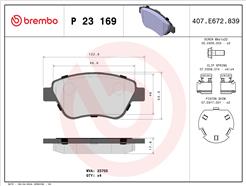 BREMBO P 23 169