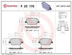 BREMBO P 23 170