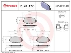 BREMBO P 23 177