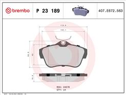 BREMBO P 23 189