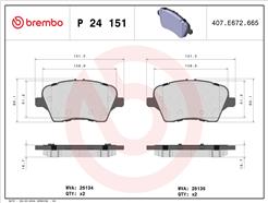 BREMBO P 24 151