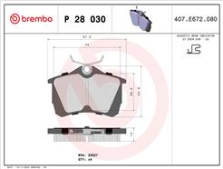 BREMBO P 28 030
