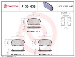 BREMBO P 30 035