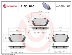 BREMBO P 30 040