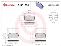 BREMBO P 30 051