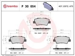 BREMBO P 30 054