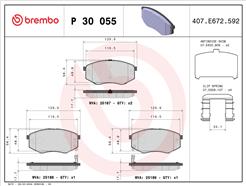BREMBO P 30 055
