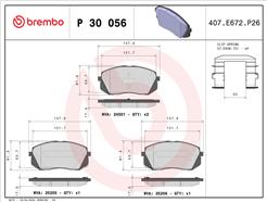 BREMBO P 30 056