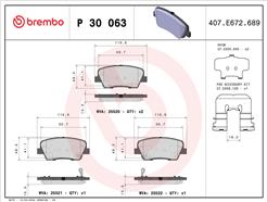 BREMBO P 30 063