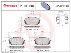 BREMBO P 30 093