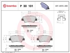 BREMBO P 30 101