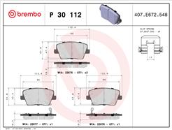 BREMBO P 30 112