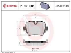 BREMBO P 36 032