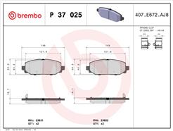 BREMBO P 37 025