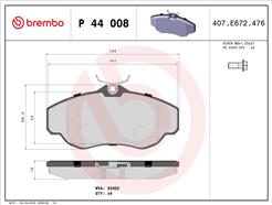 BREMBO P 44 008