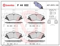 BREMBO P 44 022