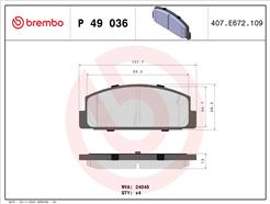 BREMBO P 49 036