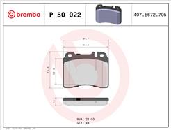 BREMBO P 50 022