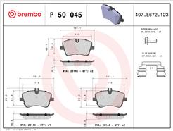 BREMBO P 50 045