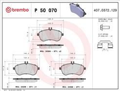 BREMBO P 50 070