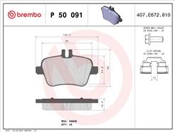 BREMBO P 50 091