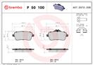 BREMBO P 50 100