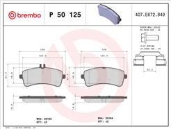 BREMBO P 50 125