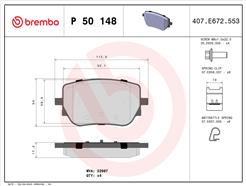 BREMBO P 50 148