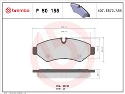 BREMBO P 50 155