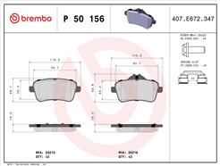BREMBO P 50 156