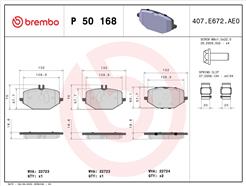 BREMBO P 50 168