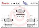 BREMBO P 54 018